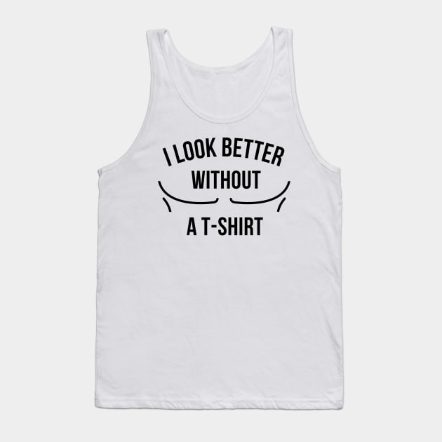 Gym quote Tank Top by Cute Tees Kawaii